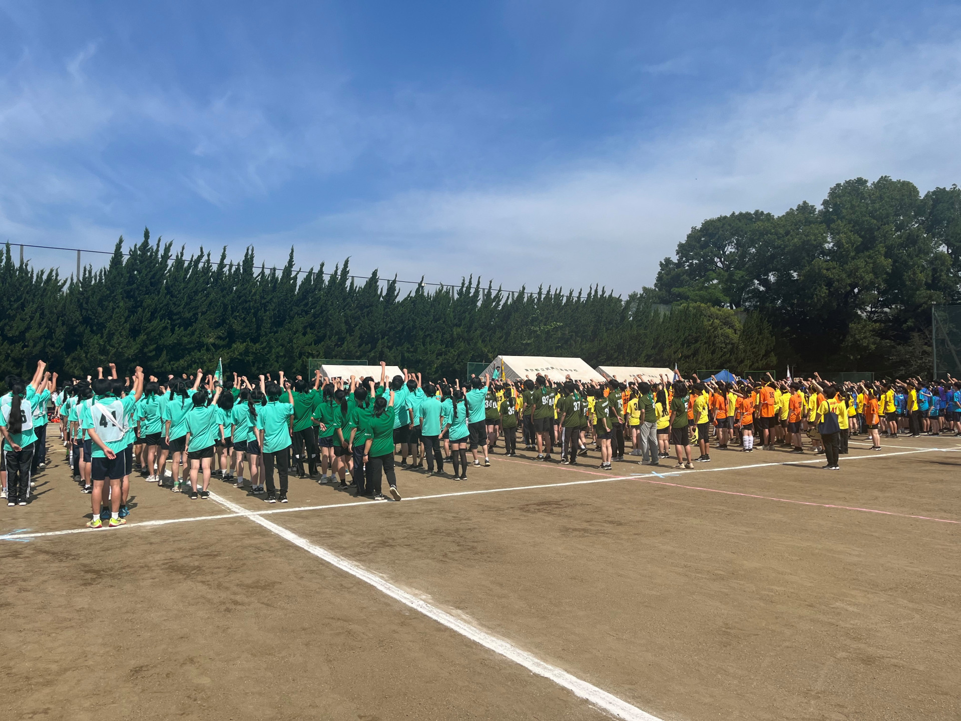 体育祭2025　開会式